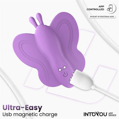 INTOYOU APP SERIES - WINGY ESTIMULADOR MARIPOSA CON APP LAVANDA