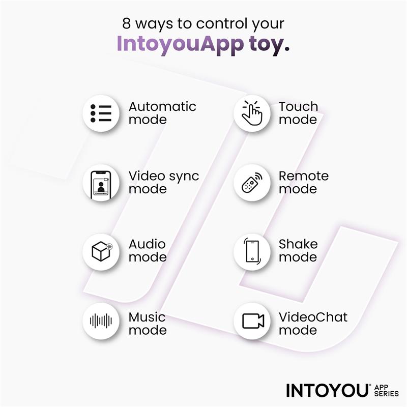 INTOYOU APP SERIES - WINGY ESTIMULADOR MARIPOSA CON APP PÚRPURA
