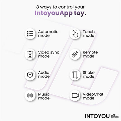 INTOYOU APP SERIES - WINGY ESTIMULADOR MARIPOSA CON APP PÚRPURA