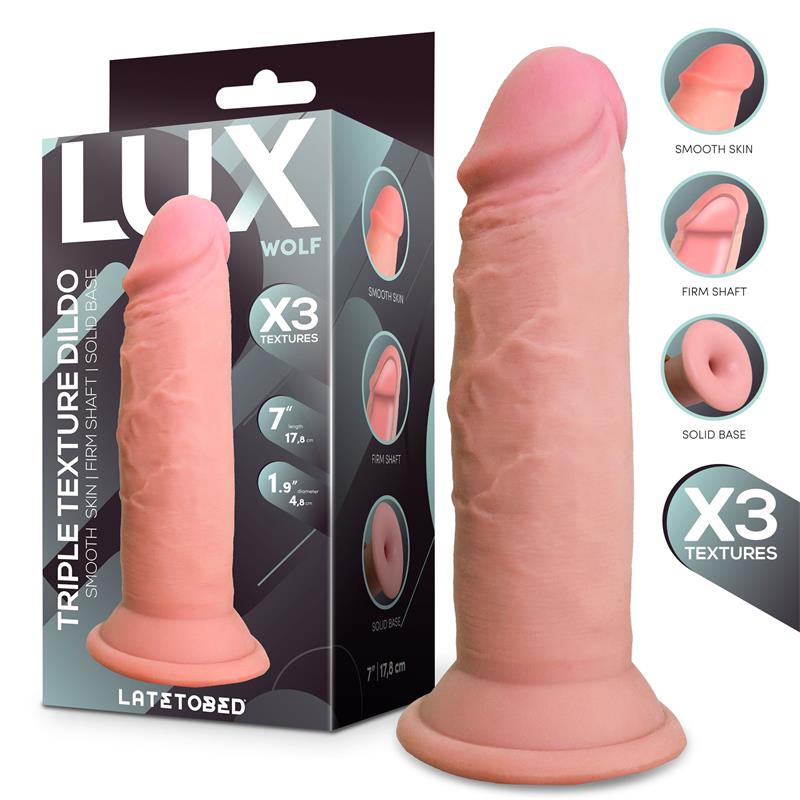 LUX - WOLF DILDO TRIPLE DENSIDAD 7
