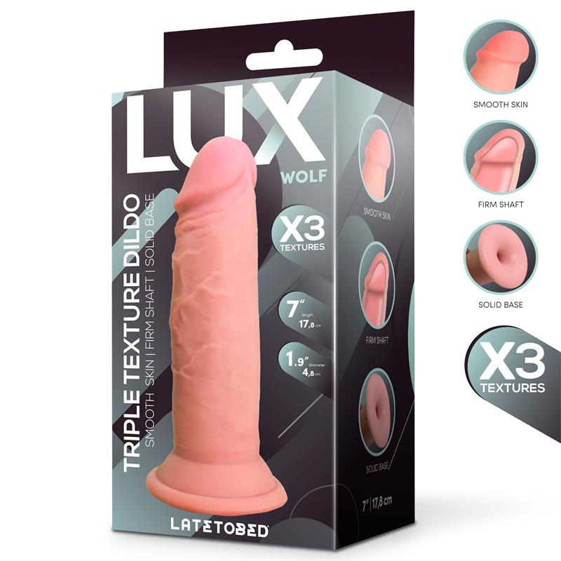 LUX - WOLF DILDO TRIPLE DENSIDAD 7