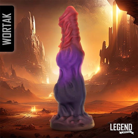 LEGEND - WORTAK DILDO SILICONA LÍQUIDA 24,8 CM