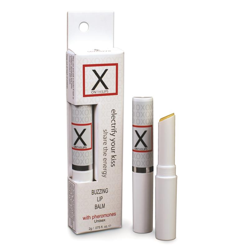SENSUVA - X ON THE LIPS BÁLSAMO ESTIMULADOR VIBRADOR PARA LABIO ORIGINAL 2 GR