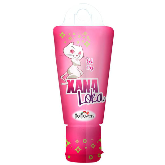 HOT FLOWERS - XANA LOKA GEL EFECTO CALOR FRÍO Y VIBRACIÓN 15 GR