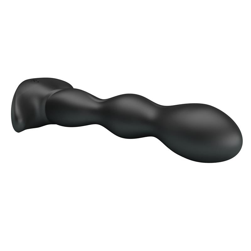 PRETTYLOVE - YALE PLUG ANAL CON VIBRACIÓN NEGRO