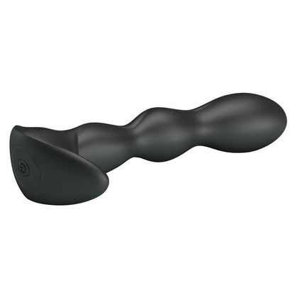 PRETTYLOVE - YALE PLUG ANAL CON VIBRACIÓN NEGRO