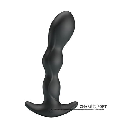 PRETTYLOVE - YALE PLUG ANAL CON VIBRACIÓN NEGRO