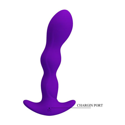PRETTYLOVE - YALE PLUG ANAL CON VIBRACIÓN PÚRPURA