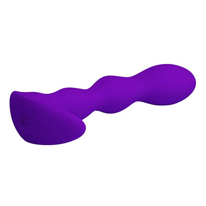 PRETTYLOVE - YALE PLUG ANAL CON VIBRACIÓN PÚRPURA