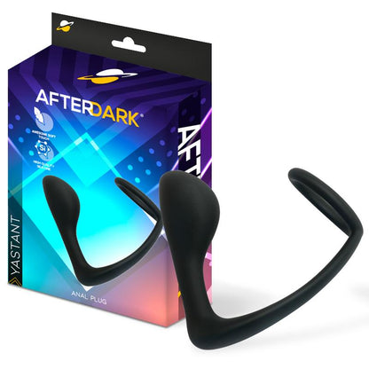 AFTERDARK - YASTANT PLUG ANAL CON ANILLO PARA TESTÍCULOS