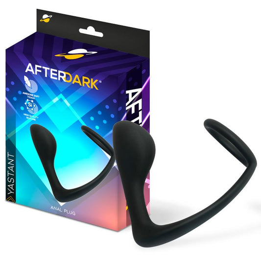 AFTERDARK - YASTANT PLUG ANAL CON ANILLO PARA TESTÍCULOS
