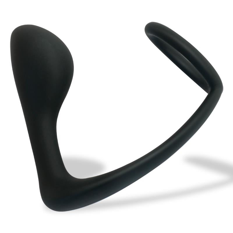 AFTERDARK - YASTANT PLUG ANAL CON ANILLO PARA TESTÍCULOS