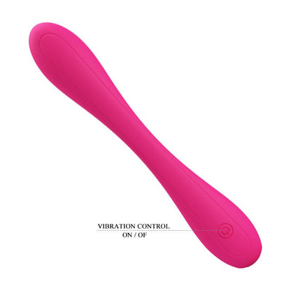 PRETTYLOVE - YEDDA VIBRADOR CON ESQUELETO PUNTO G ROSA