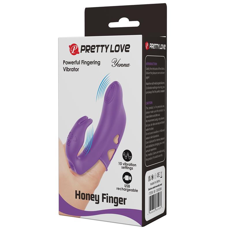 PRETTYLOVE - YENNA VIBRADOR PARA EL DEDO