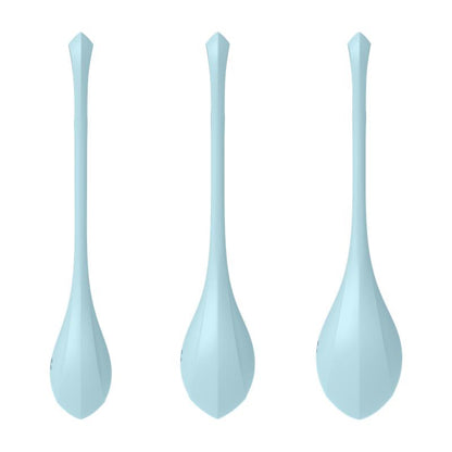 SATISFYER - YONI POWER 2 AZUL CLARO