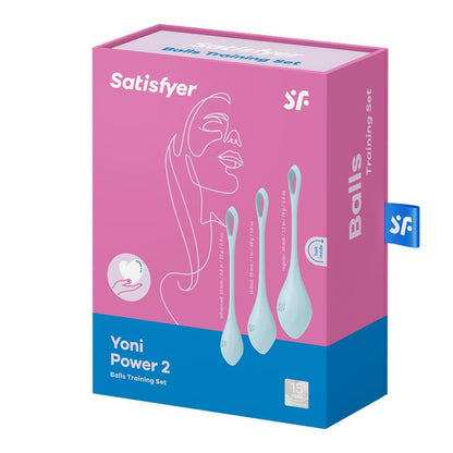 SATISFYER - YONI POWER 2 AZUL CLARO