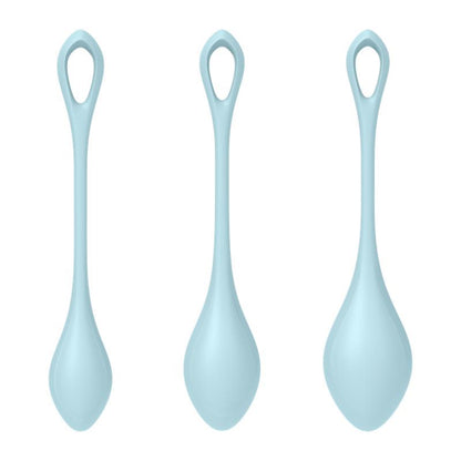 SATISFYER - YONI POWER 2 AZUL CLARO