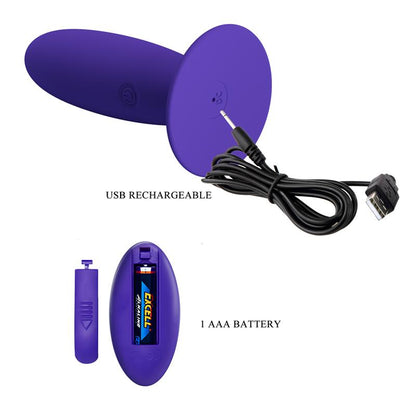PRETTYLOVE - YOUTH PLUG ANAL CON CONTROL REMOTO