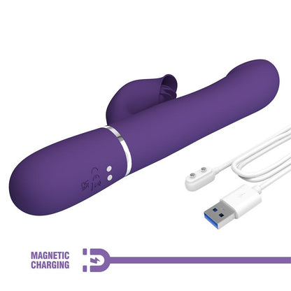 PRETTYLOVE - ZALIN ROLLING VIBRADOR CON BOLAS ROTATORIAS USB