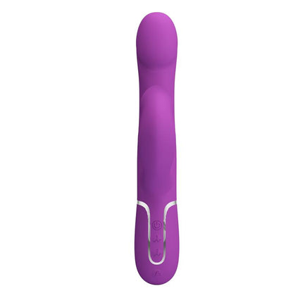 PRETTYLOVE - ZALIN VIBRADOR CON BOLAS ROTATORIAS Y LENGUA