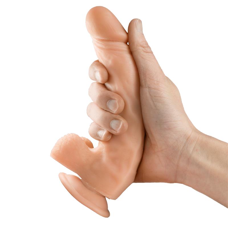 MAX & CO - ZANE DILDO REALISTA CON TESTÍCULOS NATURAL 7,6 - 19.5 CM