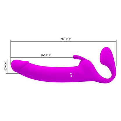 PRETTYLOVE - ZANINI VIBRADOR SIN ARNÉS SILICONA
