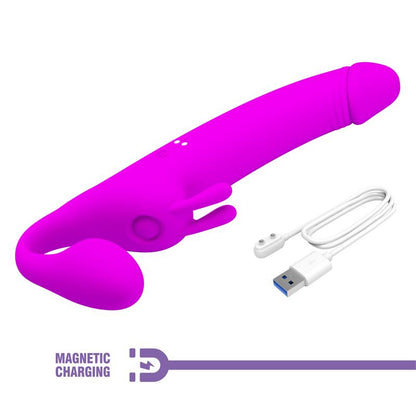 PRETTYLOVE - ZANINI VIBRADOR SIN ARNÉS SILICONA