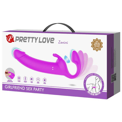 PRETTYLOVE - ZANINI VIBRADOR SIN ARNÉS SILICONA