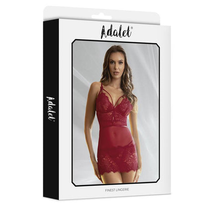 ADALET LINGERIE - ZOE BABYDOLL ESPALDA ABIERTA Y TANGA