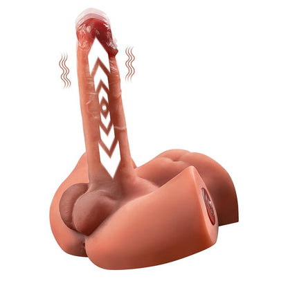 XISE - ZOE SEMI TORSO CON VIBRACIÓN Y THRUSTING 1.3 KG