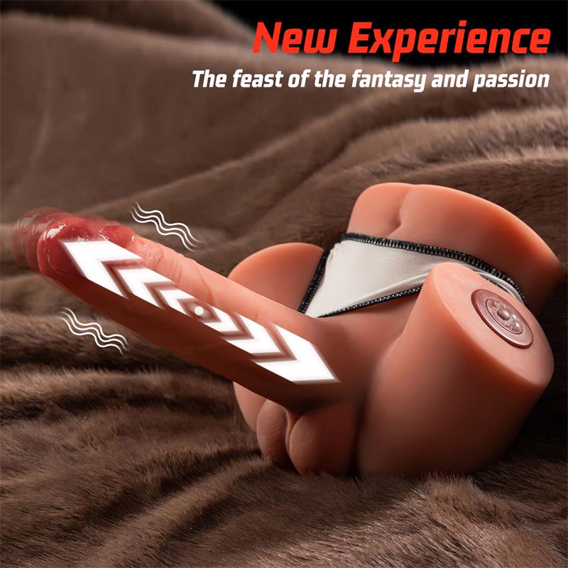 XISE - ZOE SEMI TORSO CON VIBRACIÓN Y THRUSTING 1.3 KG