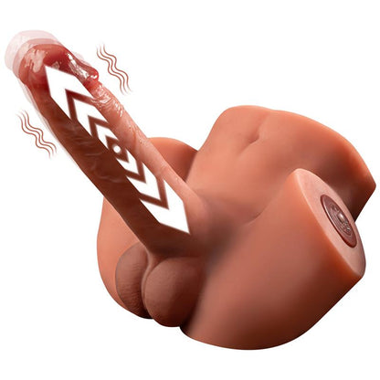 XISE - ZOE SEMI TORSO CON VIBRACIÓN Y THRUSTING 1.3 KG