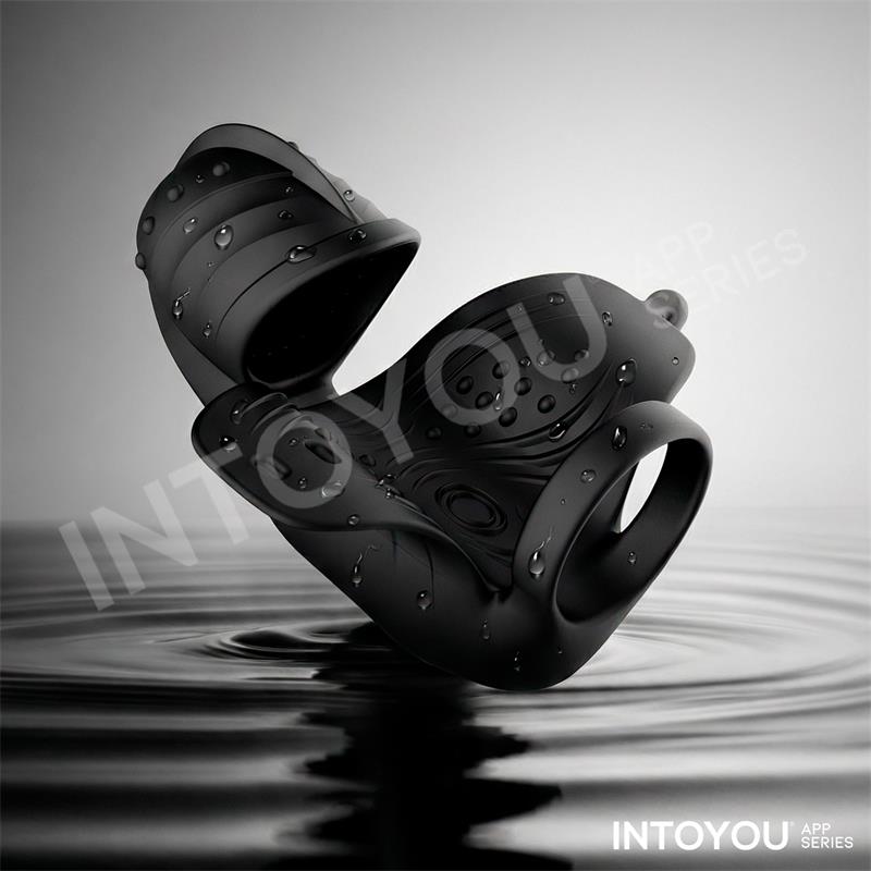 INTOYOU APP SERIES - ZONTE MASTURBADOR CON ROTACIÓN Y VIBRACIÓN CON APP