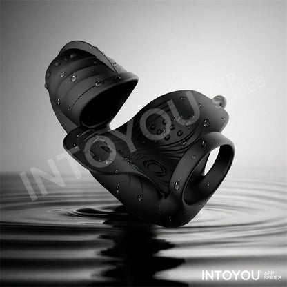 INTOYOU APP SERIES - ZONTE MASTURBADOR CON ROTACIÓN Y VIBRACIÓN CON APP