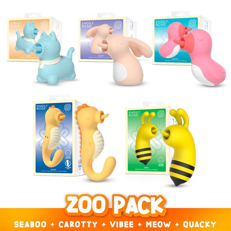 ENGILY ROSS - ZOO PACK SET DE 5 UNIDADES